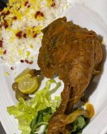 زرشک پلو رستوران باغ پرندگان...